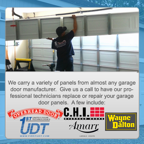 Garage Door Panel Repair Boca Raton FL